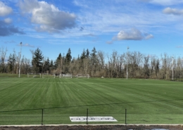 Capital FC youth soccer field in Salem, FIFA PRO turf by Baez Sports Group